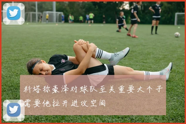 科塔称豪泽对球队至关重要大个子需要他拉开进攻空间